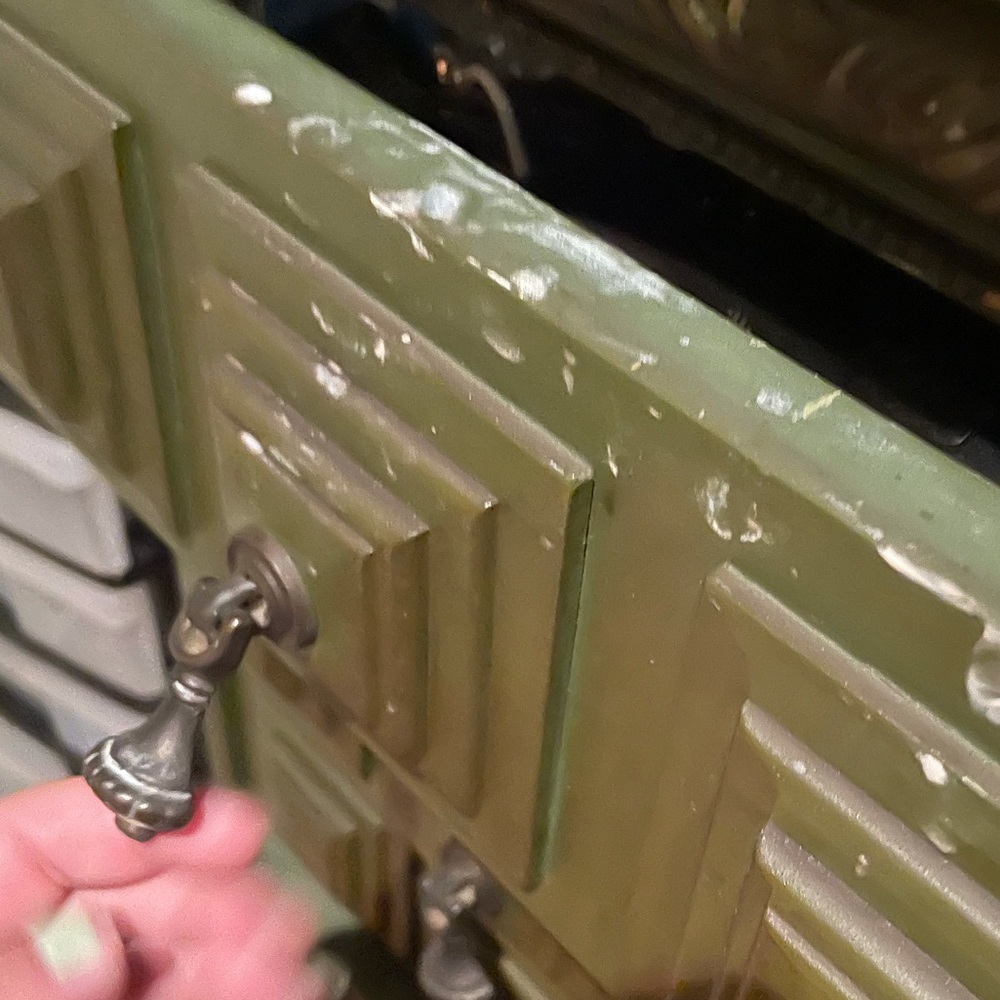 Beautiful green dresser